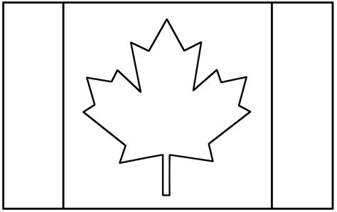 Colouring Pages Canada Flag Coloring Flags cakepins.com | Flag coloring pages, Flag template ...