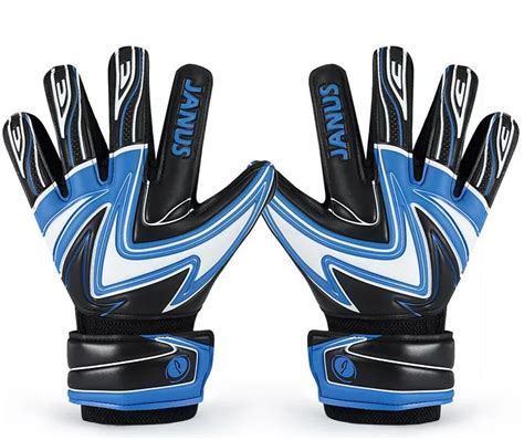 New Soccer Goalkeeper Gloves Finger Protection Professional Men ...