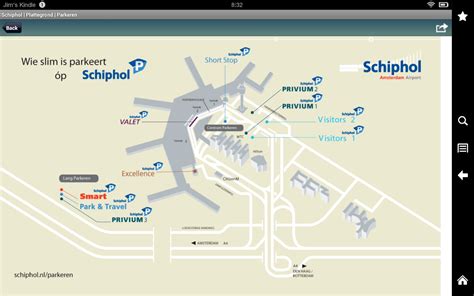 Amsterdam Airport Schiphol Map