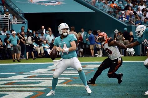 Miami Dolphins: Ryan Fitzpatrick has record-setting day in win