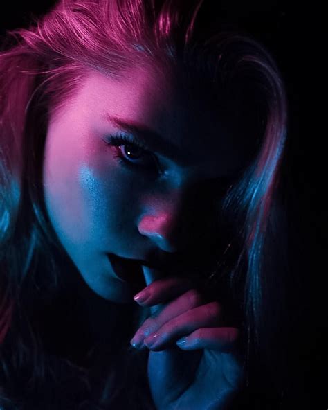 Madeleine Michael on Instagram | Neon photography, Portrait photography ...