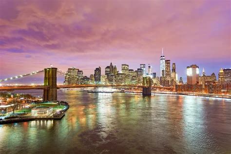 New York City night panorama — Stock Photo © rabbit75_dep #11500559