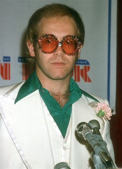 Elton John Sunglasses Photos - 50 Years of Elton John’s Fabulously Over ...