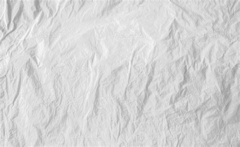 White crumpled paper texture background. White old creased and wrinkled ...