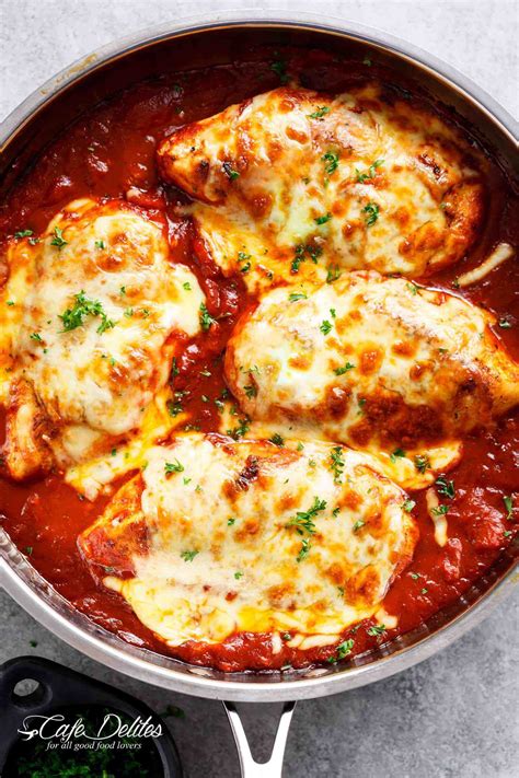 Easy Mozzarella Chicken Recipe (Low Carb Chicken Parm) | Sandie Gardner ...