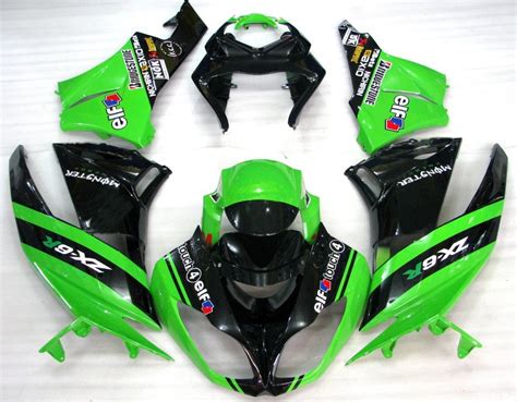 green black fairing kits for Ninja ZX 6R 2009 2010 2011 2012 ZX6R 09 10 11 12 ZX 6R 09 10 11 12 ...