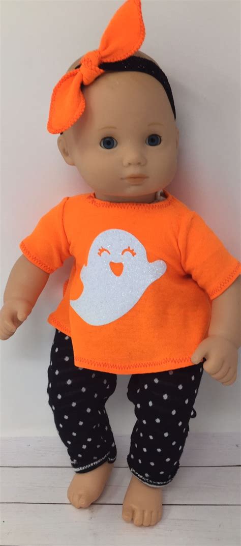 Bitty Baby Halloween Outfit! Fits 15" Baby Dolls! | Baby doll clothes, Bitty baby clothes, Bitty ...