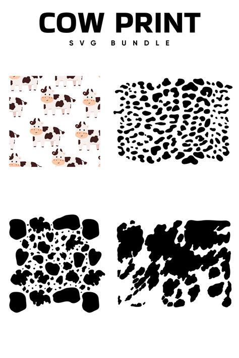 Cow Print SVG Free - MasterBundles