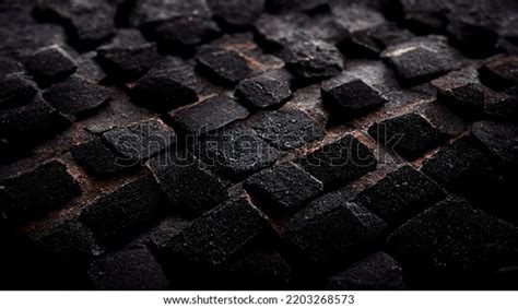 Black Brick Texture Floor Background Stock Photo 2203268573 | Shutterstock