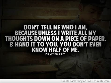 You Dont Know Me Quotes. QuotesGram