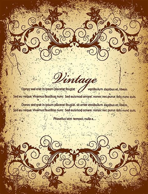 Vintage Grunge Background Template Download on Pngtree