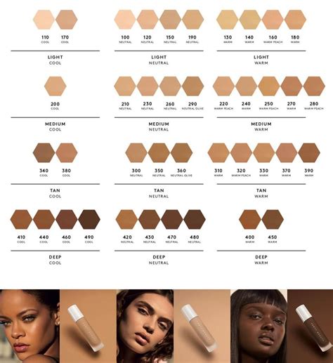 FENTY BEAUTY PRO FILT'R FOUNDATION FINDER u2014 Cocoa Swatches | Beauty ...