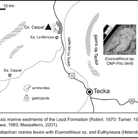 Geographical map showing the northwestern region of the Chubut Province... | Download Scientific ...