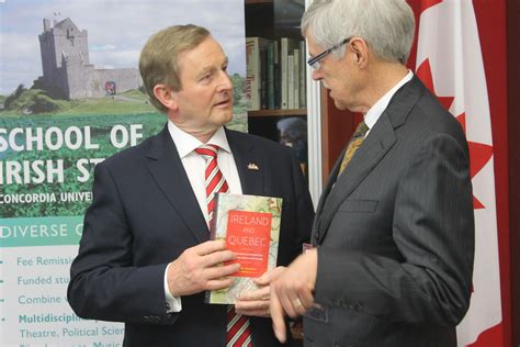 Taoiseach Enda Kenny visits Concordia University of Irish Studies - Celtic Canada