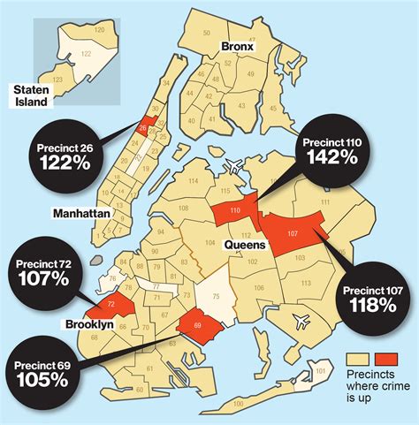 Crime up in nearly every single NYC precinct, stats show