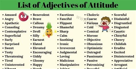 Adjectives - Love English