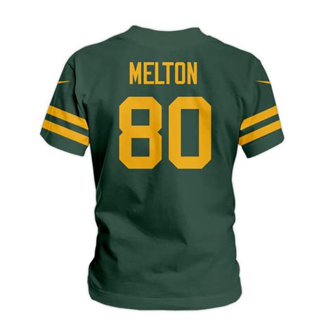 Green Bay Packers Bo Melton Limited Edition Hoodie Jersey Kids – TOP REBORN