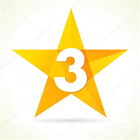 3 star logos | Number three star logo — Stock Vector © Koltukov_Alek #127275184