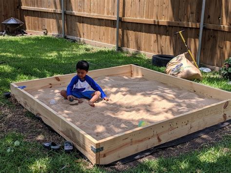 Sand pit | Sand pits for kids, Sand pit, Outdoor fun for kids