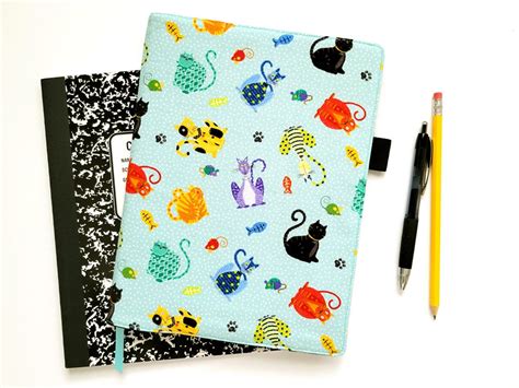 Composition Notebook Cover Fabric Notebook Cover Journal - Etsy