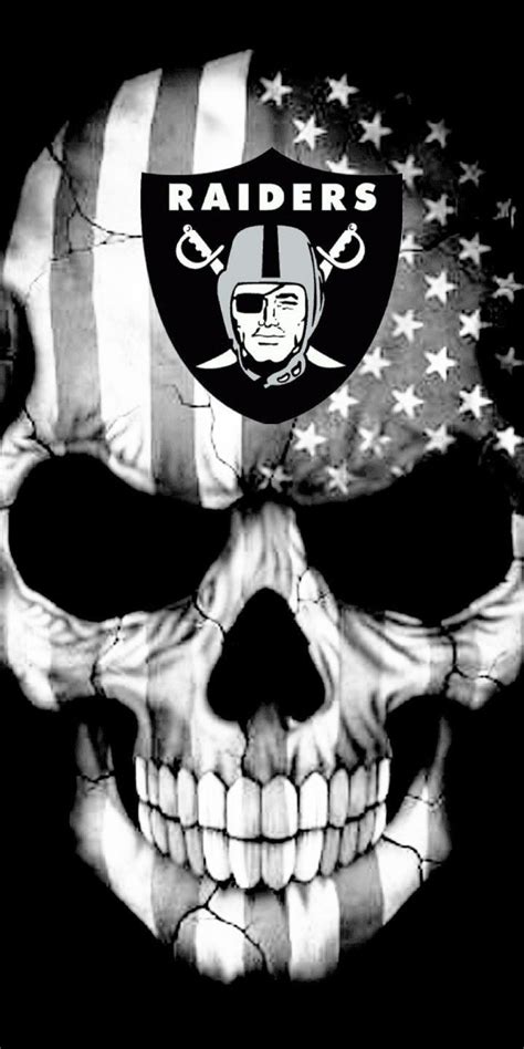 Raider Nation Raiders Logo Skull - img-Aba