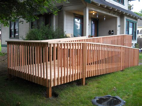 Handicap Ramps - Services - Handyman Connection | Spokane | Handicap ramps, Porch with ramp ...