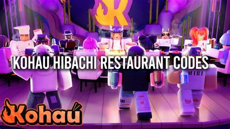 Kohau Hibachi Restaurant Codes: Sushi Rolls (April 2024) - Gamer Digest