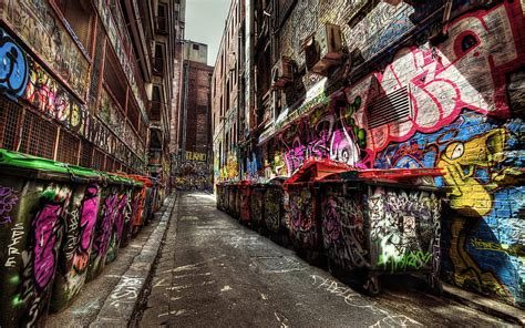 Graffiti, street r, trash, HD wallpaper | Peakpx