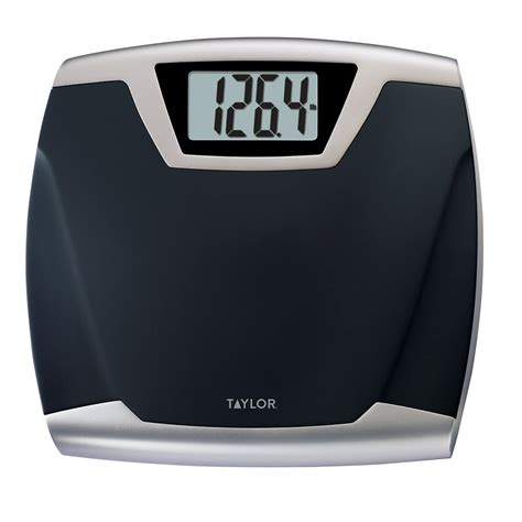 Taylor Digital Bathroom Scale with Rubberized Platform - Walmart.com - Walmart.com