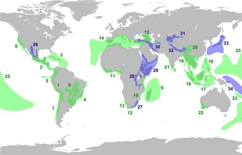 Biodiversity Hotspots | Pearltrees