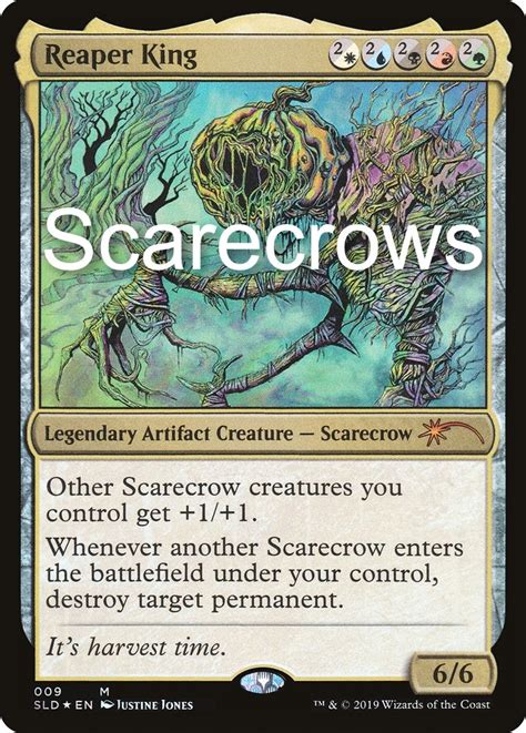 Scarecrows - Reaper King - Commander Deck - SLD Secret Lair Drop Art ...