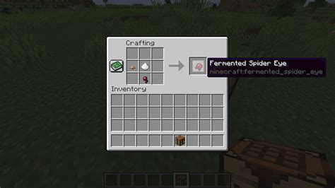 What does a fermented spider eye do to potions in Minecraft 1.19?
