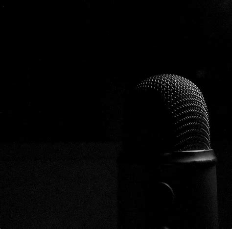 Black and White Microphone Wallpapers - 4k, HD Black and White ...