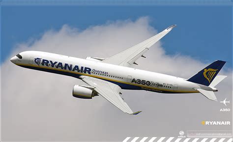 Ryanair Airbus A350XWB Livery concept by Nebojsa De Luka at Coroflot.com