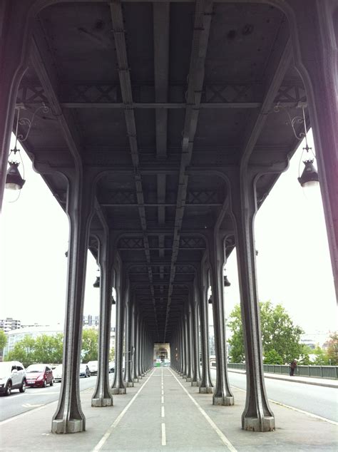 Bir Hakeim art nouveau bridge. in the film, inception