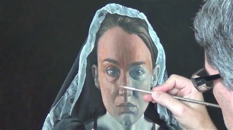 oil painting...glazing "michele" - YouTube