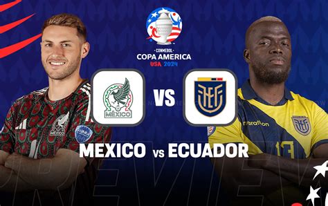 Mexico vs Ecuador: All-time head-to-head record | Copa America 2024 ...