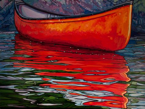 Temiskaming Canoe Trip Print of Original Painting Acrylic Painting ...