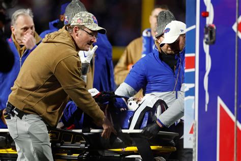 Taylor Rapp injury updates — Bills safety taken off field in ambulance ...