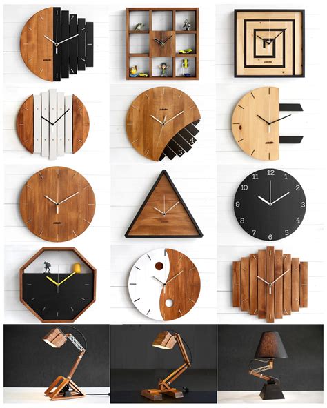 Bespoke Wall Clocks and Lamps by Paladim Studio, Handmade | Relojes de pared originales, Relojes ...