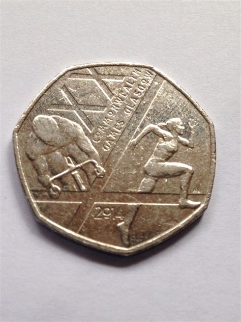 Collectable 50p Coin 2014 Common Wealth Games | Coins, Old british coins, Coin collecting