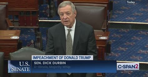 Majority Whip Durbin on Impeachment Trial | C-SPAN.org