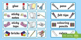 Classroom Objects - List of Things in a Classroom - Twinkl