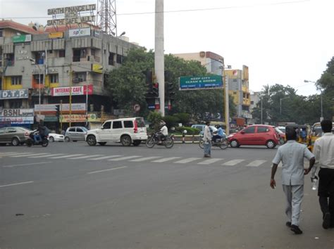 A road view at Ashok Nagar near Ashok Pillar in Chennai... | Veethi