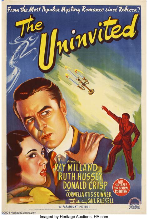 The Uninvited (Paramount, 1944).... Movie Posters Horror | Lot #16206 | Heritage Auctions