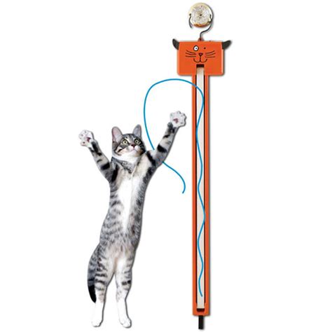 Fling-ama-string Motorized Cat Toy - The Green Head