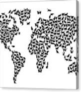 Cats Map of the World Map Digital Art by Michael Tompsett - Fine Art America