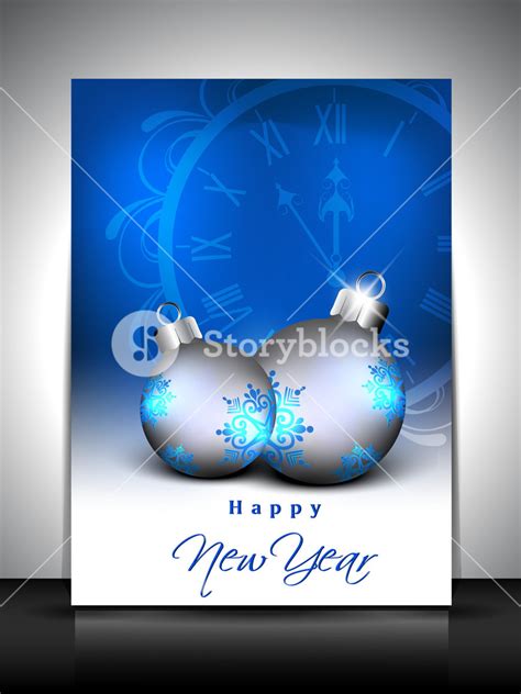 Gift Card For Happy New Year Celebration Royalty-Free Stock Image ...