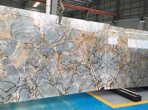 Blue Roma Quartzite Slabs for Kitchen Countertops with Good Price - Fulei