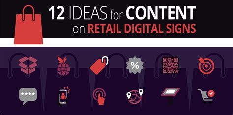 12 Ideas for Digital Retail Signs | Free Infographic | Visix